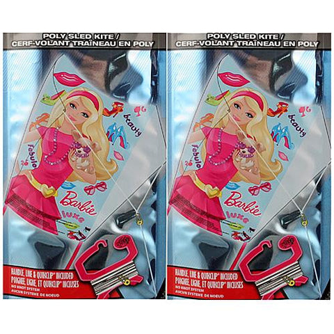 Barbie Poly Sled Kite (2 - Pack)