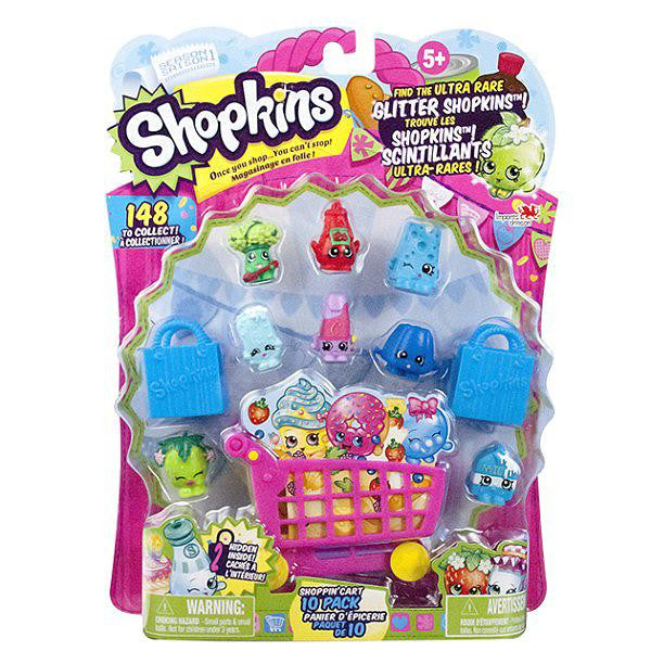 Shopkins 10-Pack - Shoppin' Cart - Season 1