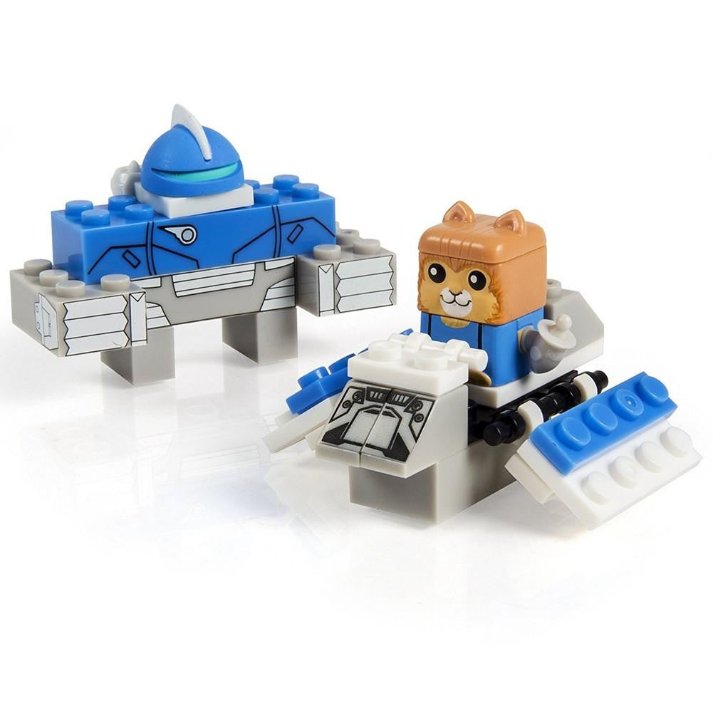 Sick Bricks Character Pack (Bucky Blastoff vs Berserker Bot)