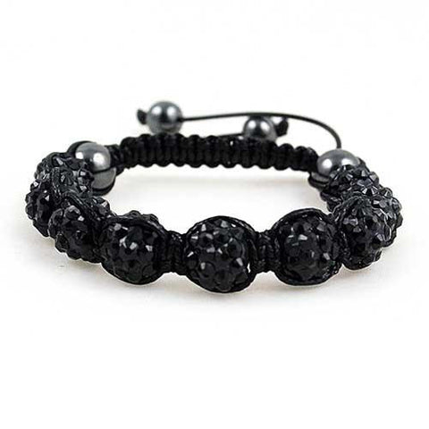 Shamballa Bracelet (Black)