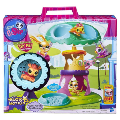 Littlest Pet Shop Playtime Park with Russell Ferguson Playset