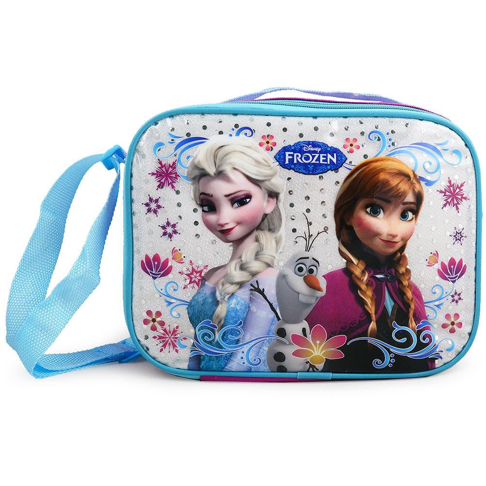 Disney Frozen Insulated Lunch Bag (Magical Snow Flakes)