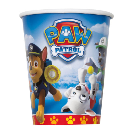 Paw Patrol 9oz Cups (8 Per Pack)