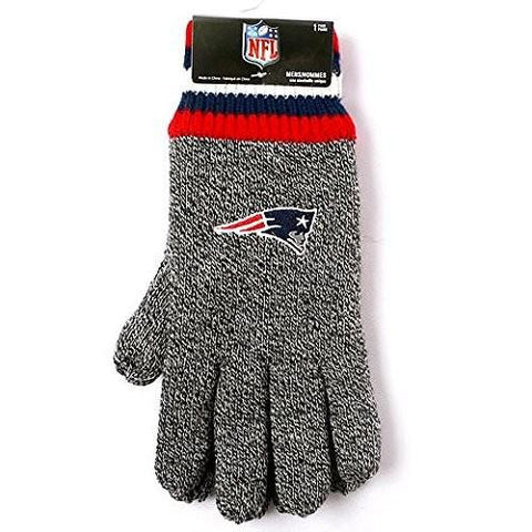 NFL New England Patriots Thermal Gloves (Men's - One Size)