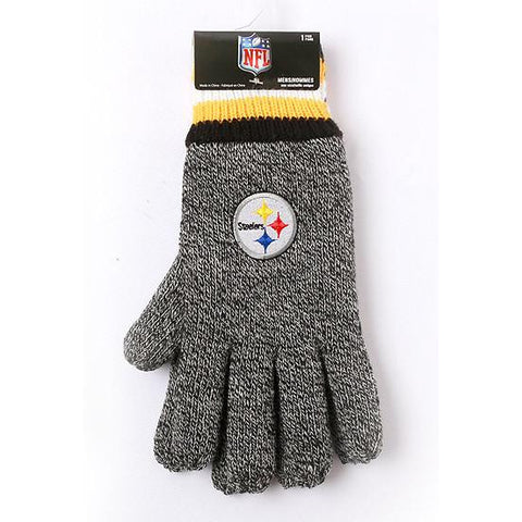 NFL Pittsburgh Steelers Thermal Gloves (Men's - One Size)