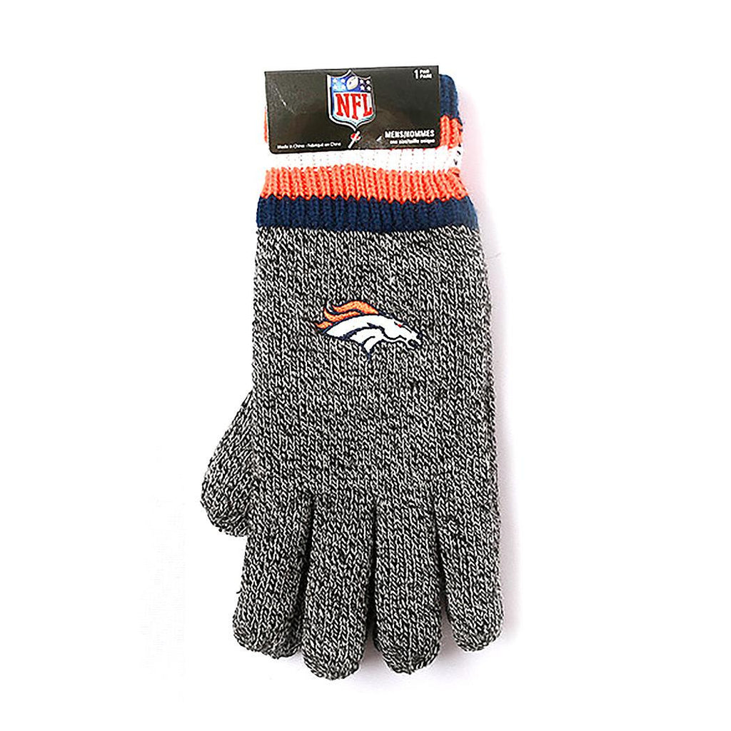 NFL Denver Broncos Thermal Gloves (Men's - One Size)