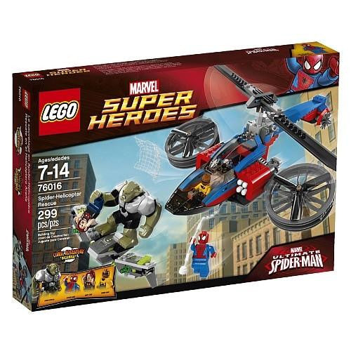 LEGO Super Heroes Spider-Helicopter Rescue (76016 - 299 pcs)