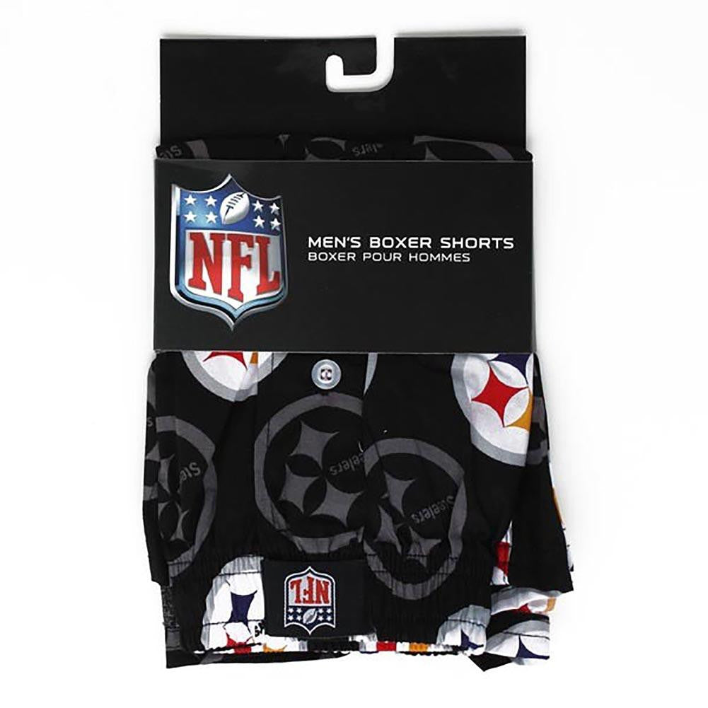 NFL Pittsburgh Steelers Men's Boxer Shorts (Medium)