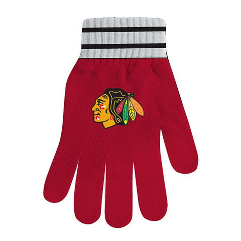 NHL Chicago Blackhawks Gloves (One Size)