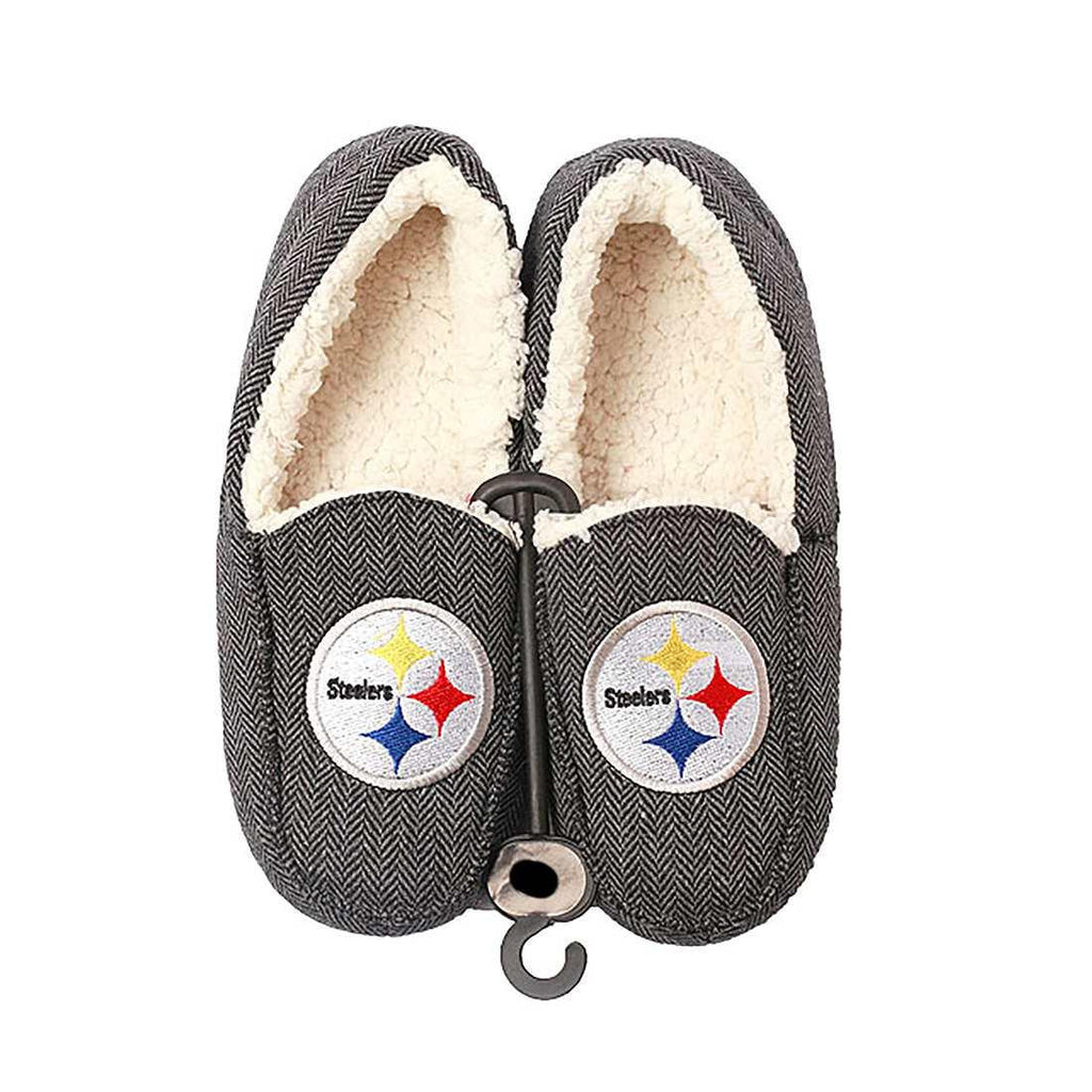 NFL Pittsburgh Steelers Loafer Slippers (Men's Size 8)