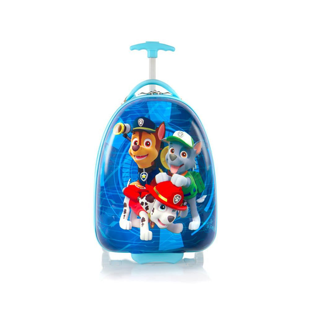 Heys Paw Patrol Designer Luggage Case (Chase  Rocky and Marshall - Blue)