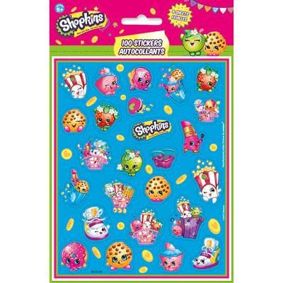 Shopkins Sticker Sheets (4 per Pack)