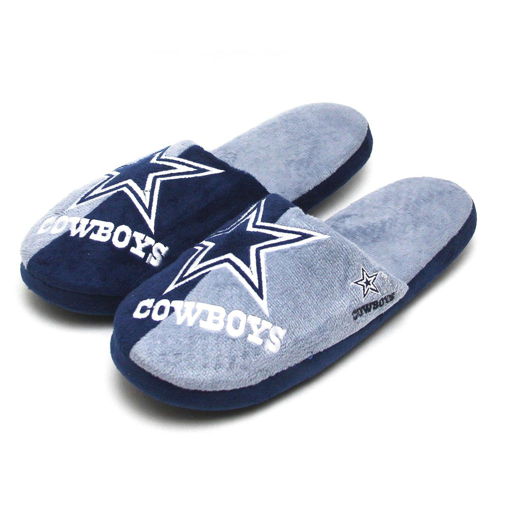 NFL Dallas Cowboys Big Logo Slippers (Men's Medium - Size 9-10 US)