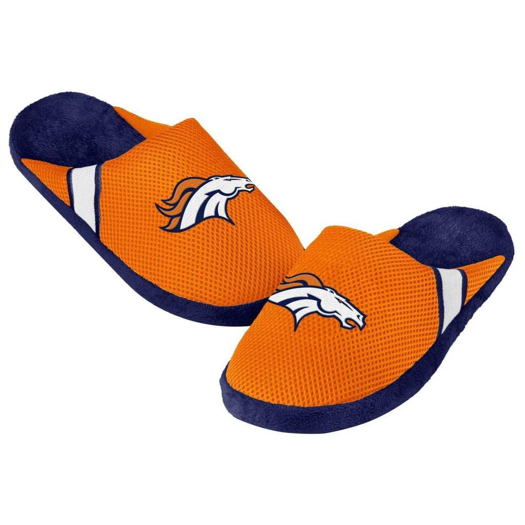 NFL Denver Broncos Jersey Slippers (Men's Large - Size 11-12 US)