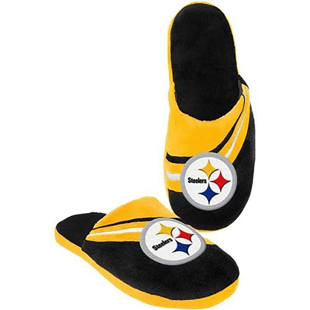 NFL Pittsburgh Steelers Big Logo Slippers (Men's X-Large - 13-14 US)