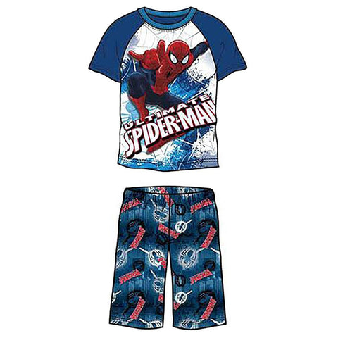 Marvel Ultimate Spider-Man Boys' 2-Piece Pajama Set (L-10-12)