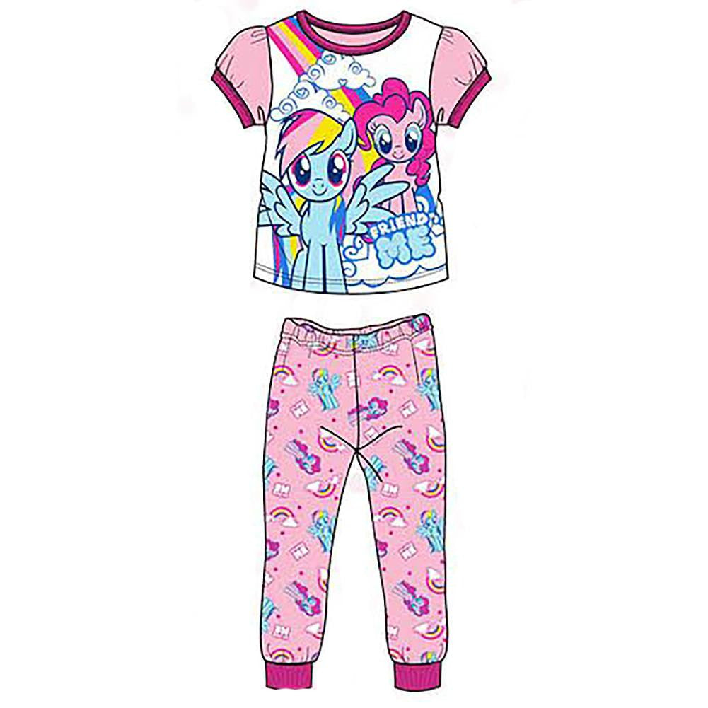 My Little Pony Girls' 2-Piece Pajama Set (Size 2)