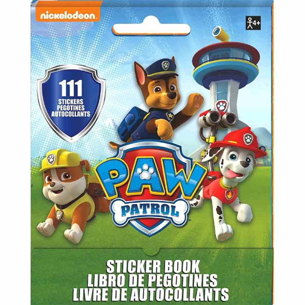 Paw Patrol Sticker Booklet (Contains 111 stickers)