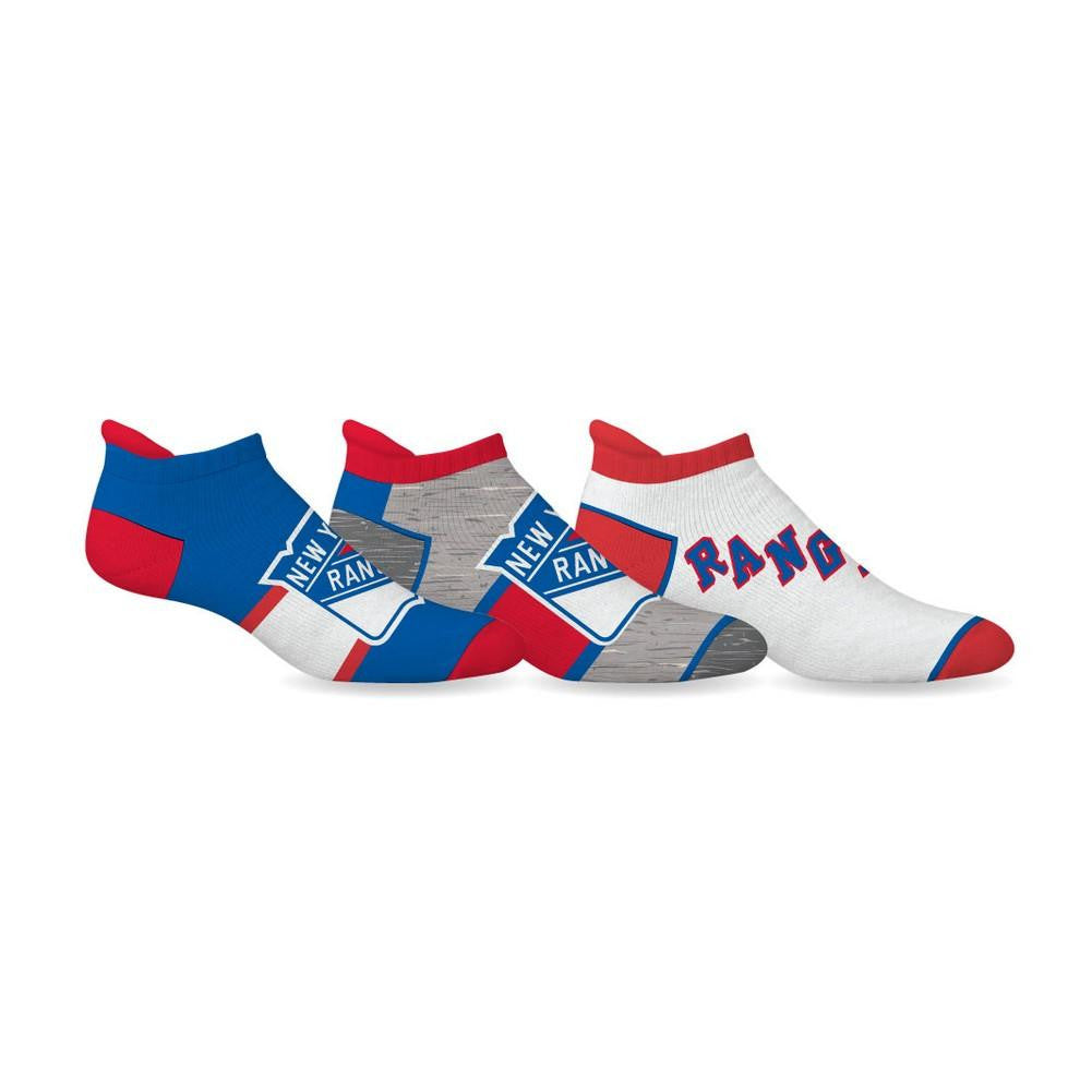 NHL New York Rangers Ankle Socks - 3 Pack