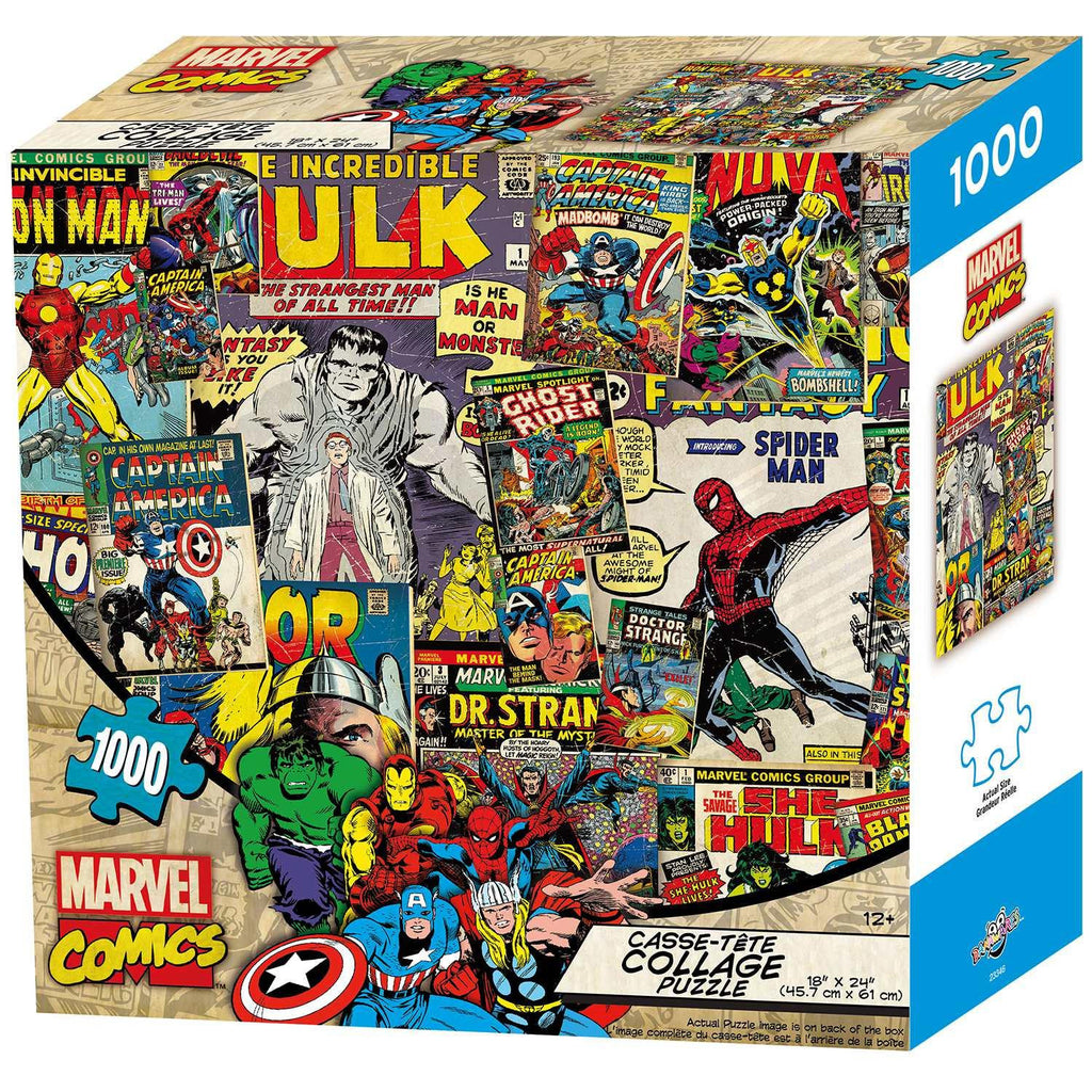 Marvel Comics Puzzle Collage (1000 Pieces) – demo-kimmyshop