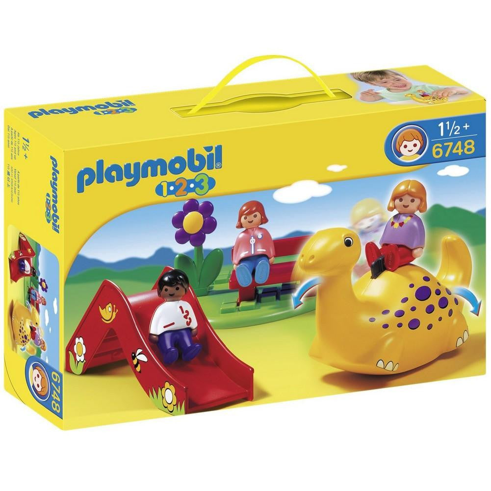  Playmobil 1.2.3 Children's Playground : Toys & Games