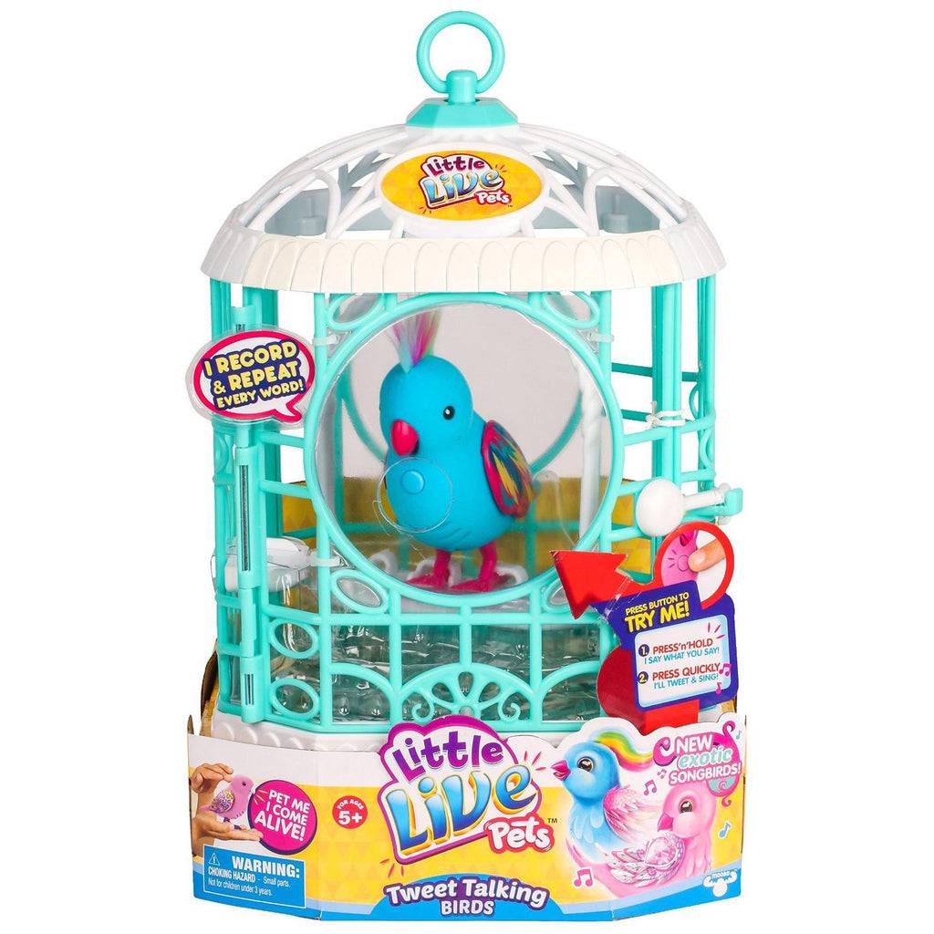Little Live Pets Bird with Cage Rainbow Ricky – demo-kimmyshop