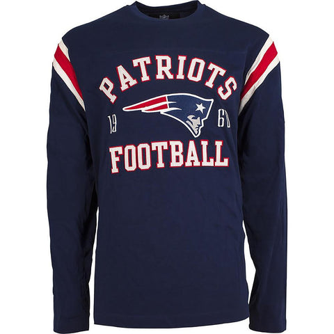 NFL Lateral Long Sleeve Tee Mens - New England Patriots - XXL