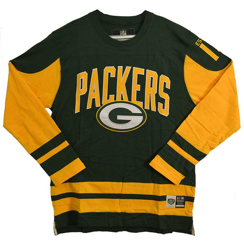 NFL Dufferin Fleece Long Sleeve Shirt - Green Bay Packers - Large