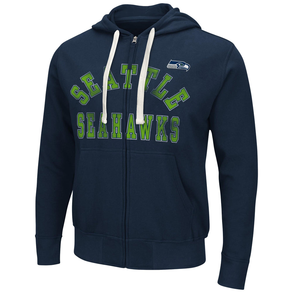 NFL Seattle Seahawks Zip Up Hoodie - Large