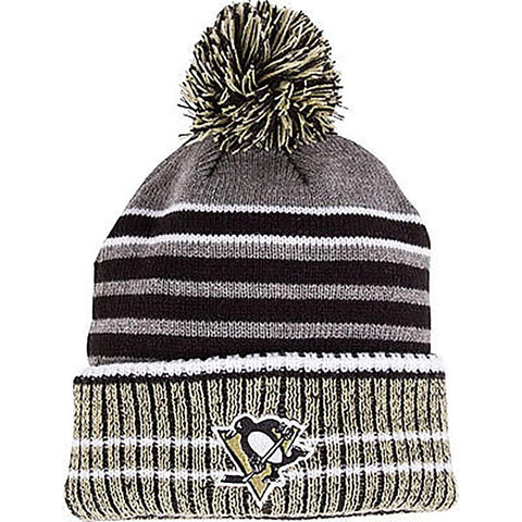 NHL Pittsburgh Penguins Old Time Hockey Huntley Beanie Knit Hat