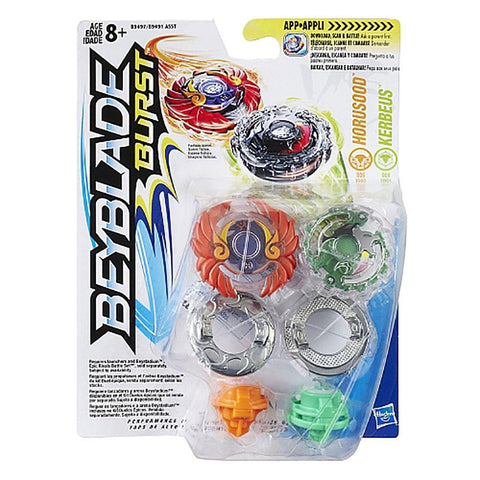 Beyblade Burst Pack 2 Spryzen e Odax B9493/B9491 - Hasbro - UPA STORE