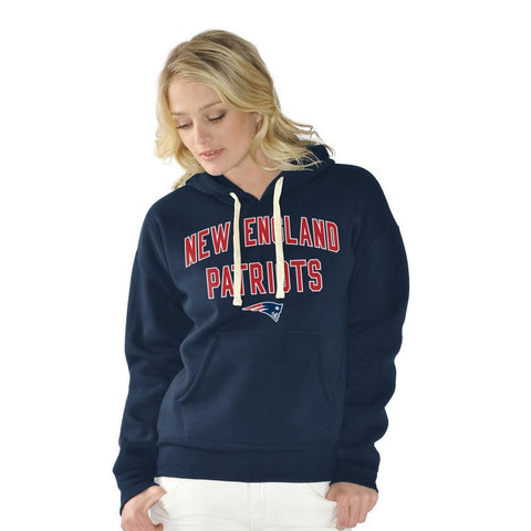 NFL New England Patriots Women's Pullover Hoodie - XL